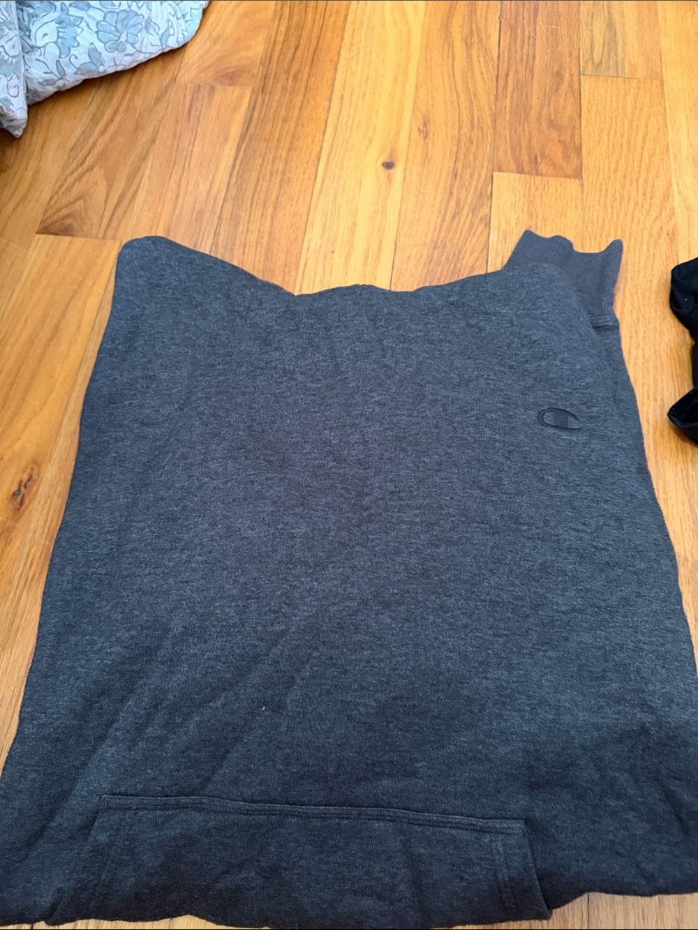 Champion Women's Charcoal Gray Pullover Hoodie